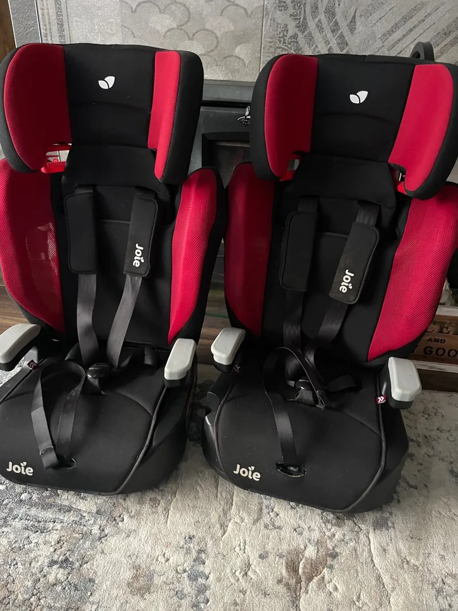 QUICK Sale: 2 Joie Back Booster Seats - Image 2