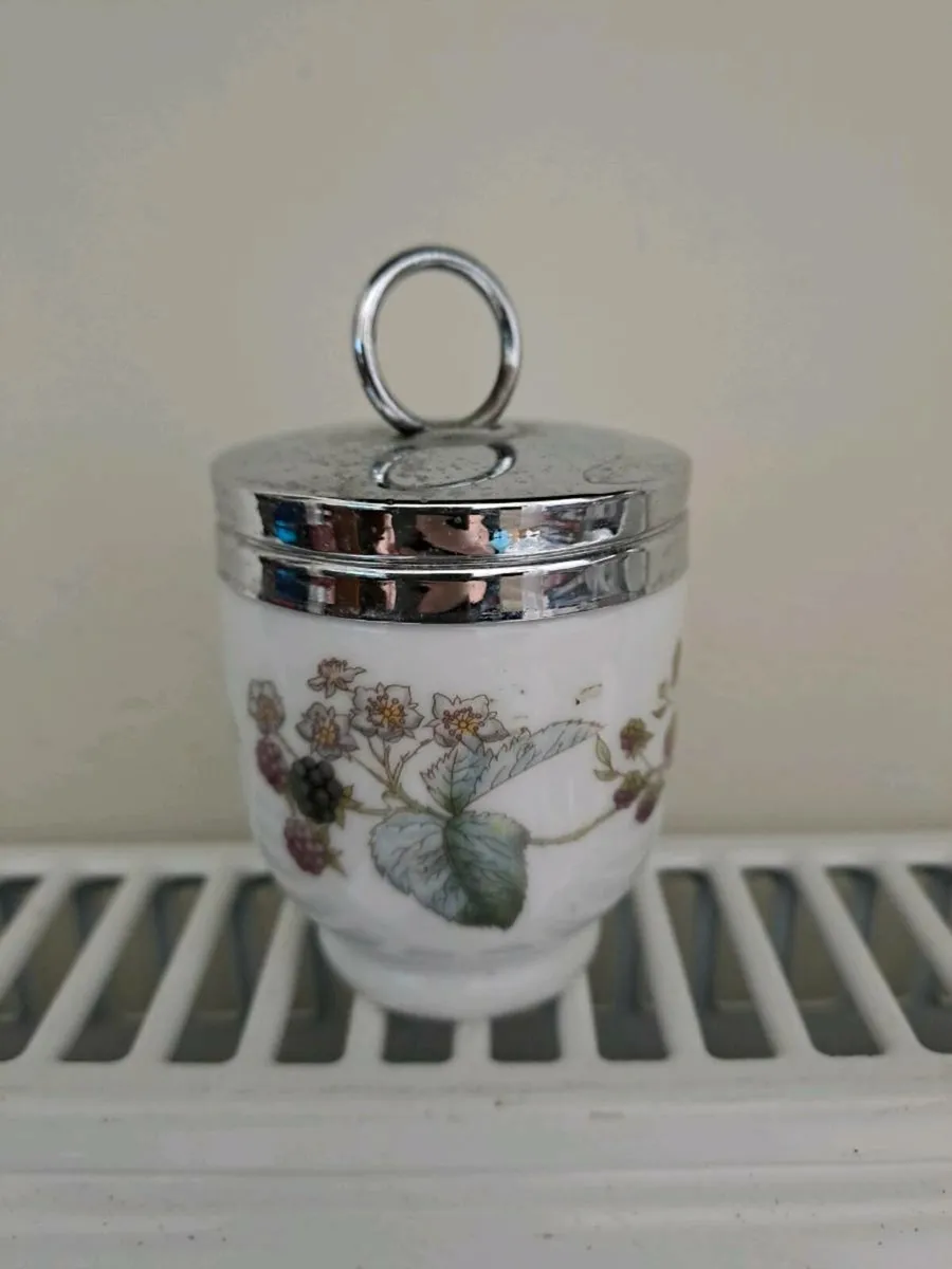 1970s Royal Worcester Egg Coddler - Image 1