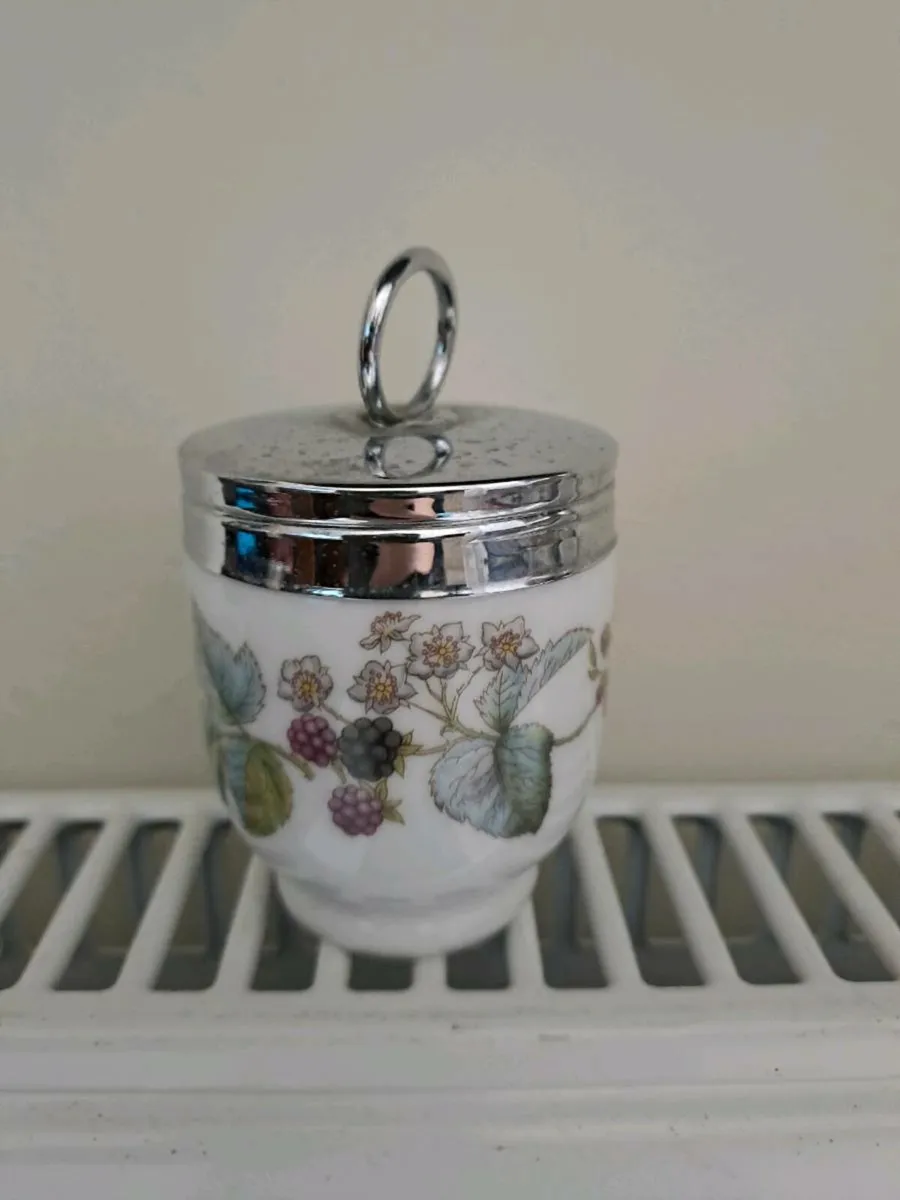 1970s Royal Worcester Egg Coddler - Image 3