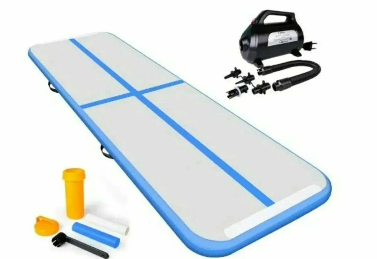 Inflatable Gymnastics Air Mat 4 Inch Thickness - Image 1