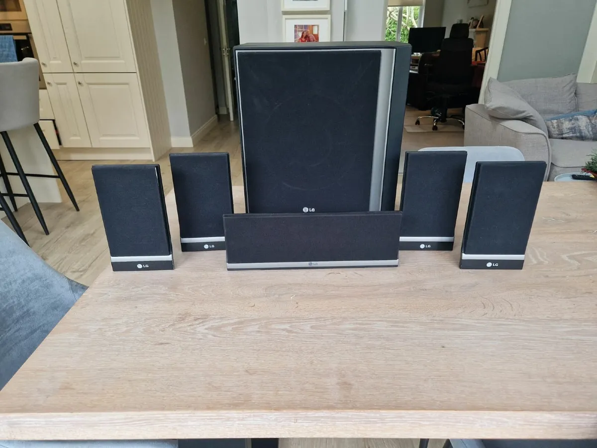 5.1 LG Surround Sound Speakers - Image 1