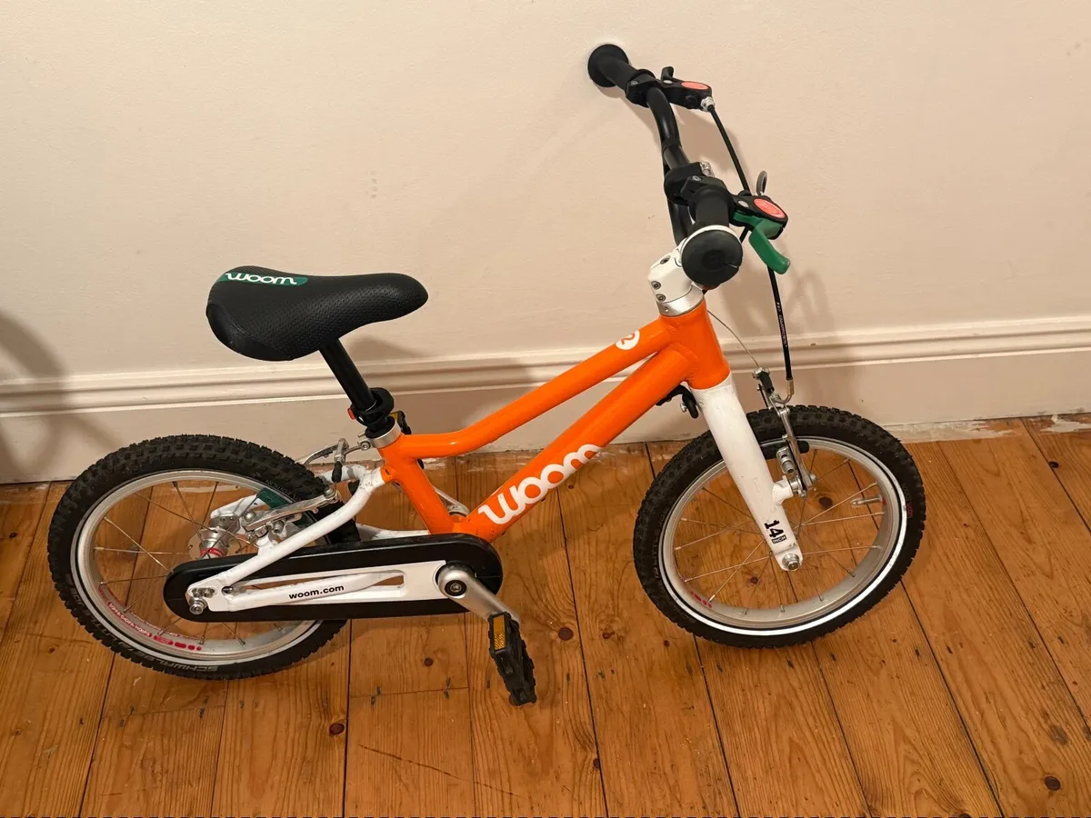 Woom 2 Children's Bike - 14" - Image 1