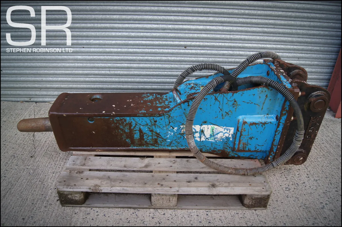 Krupp 12-16 Ton Hydraulic Rock Hammer Breaker - Image 1