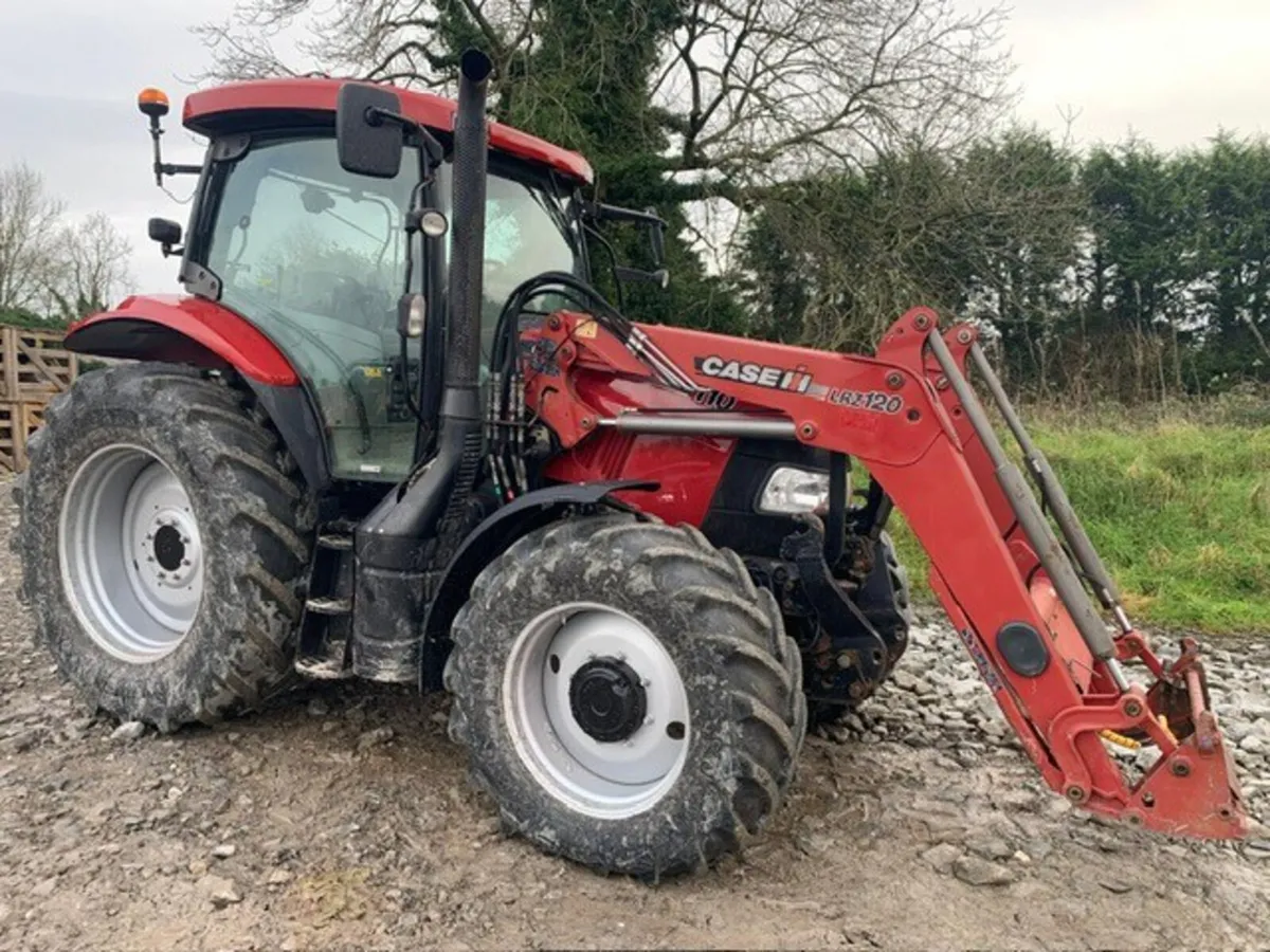 CASE MAXXUM 110 + LRZ 120 LOADER, 50K - Image 1
