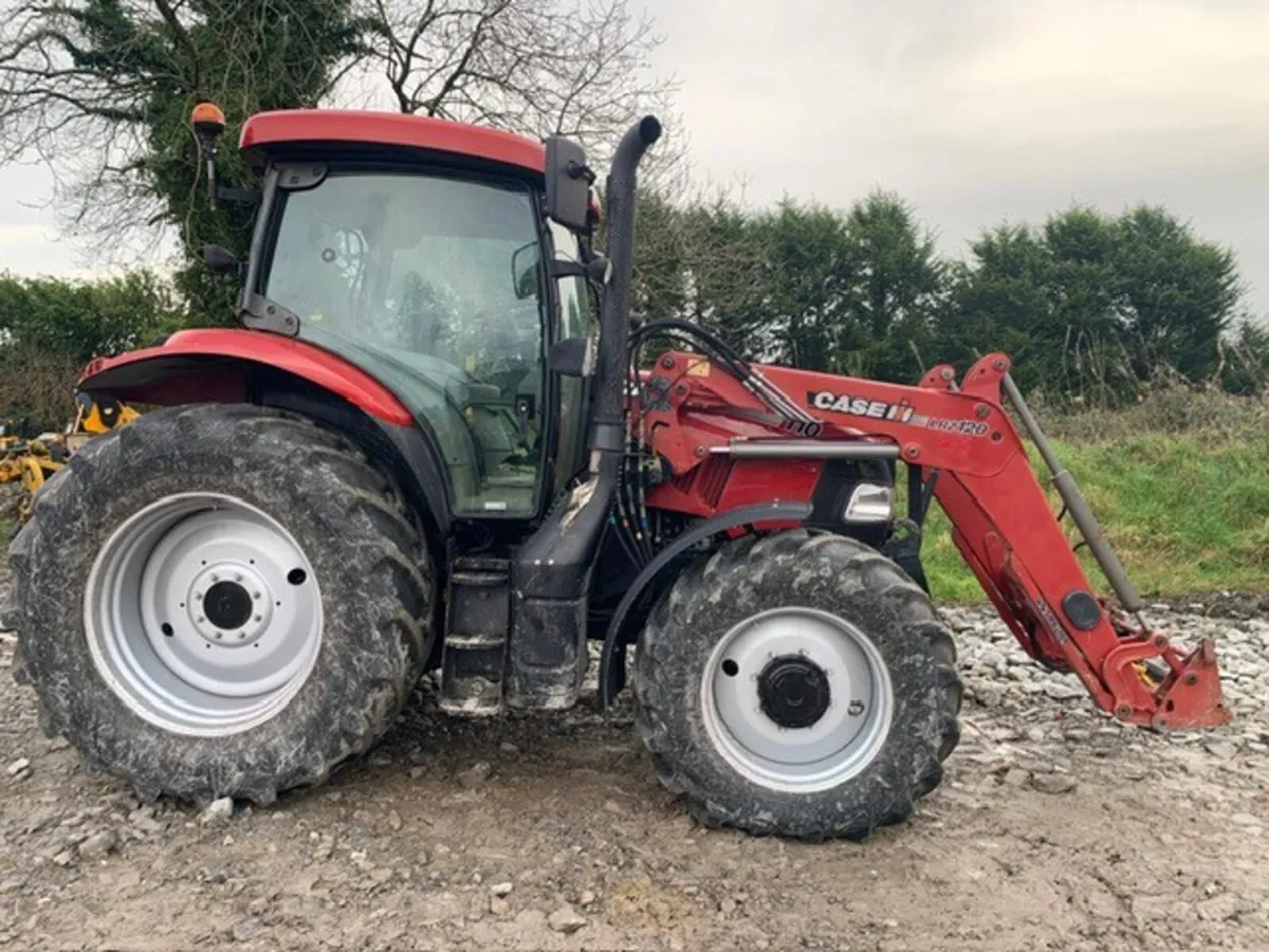 CASE MAXXUM 110 + LRZ 120 LOADER, 50K - Image 2
