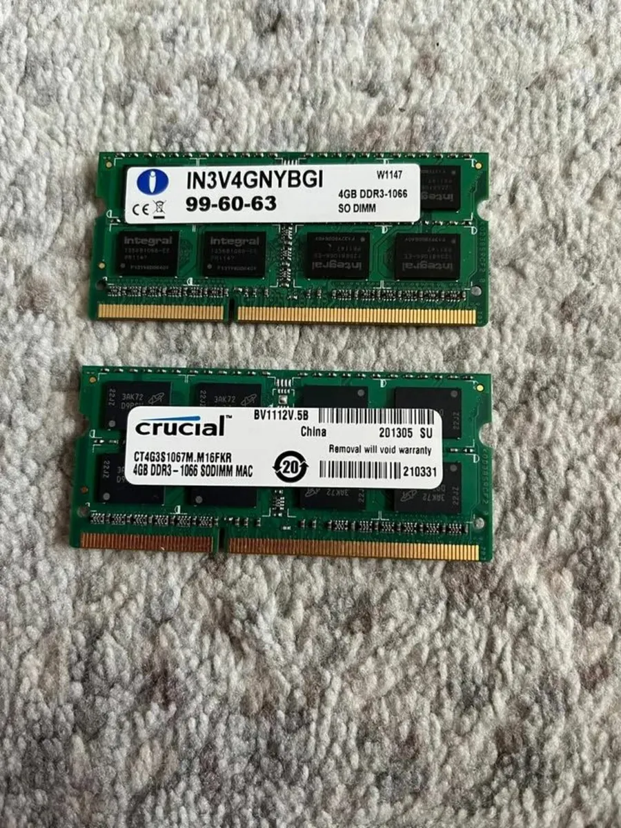 Lot of 20 RAM, DDR3 4GB (12800S, 10600S) - Image 2