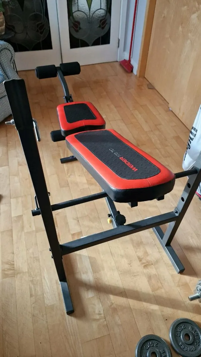 Weights and weight bench - Image 2