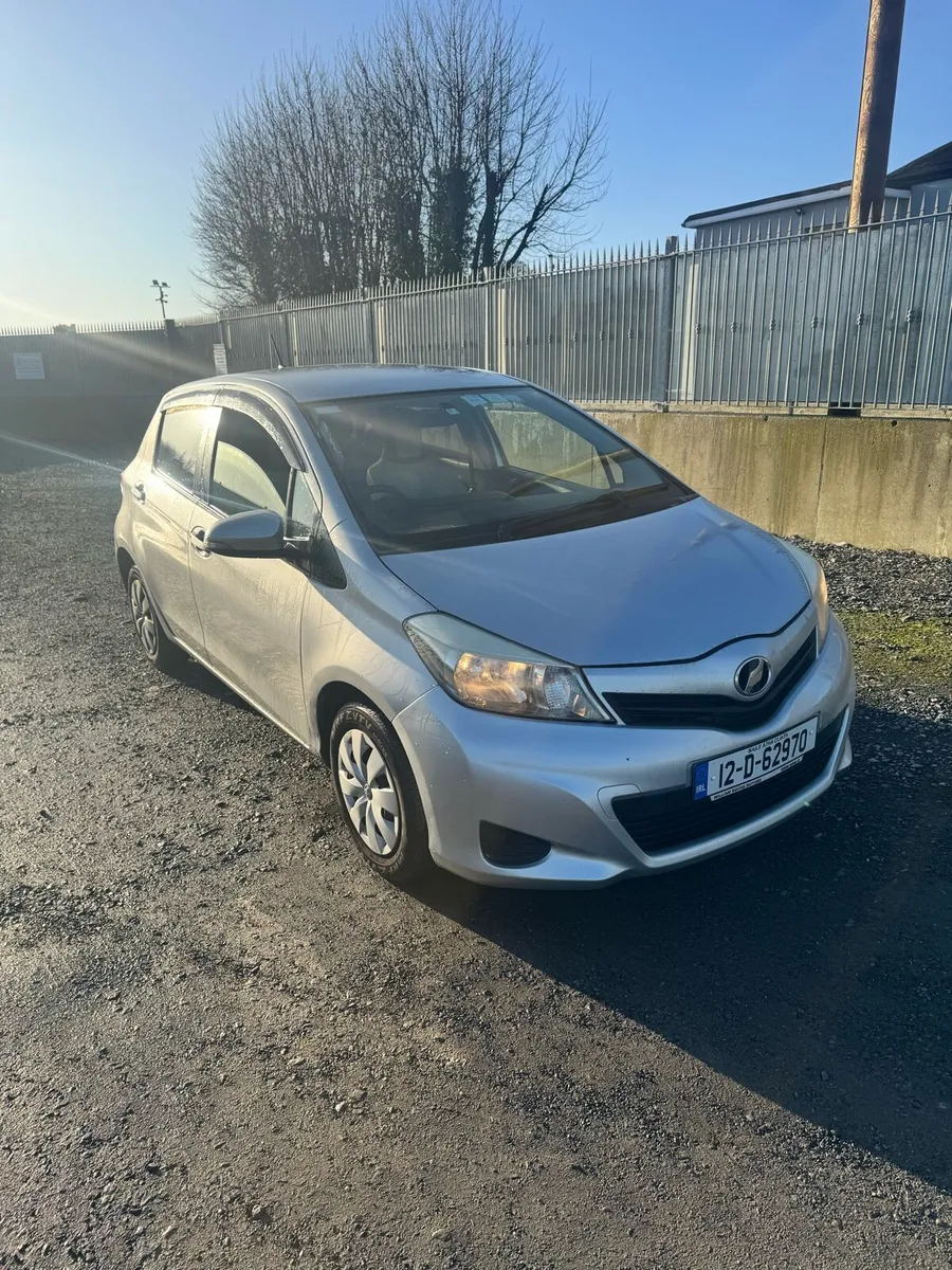 AUTOMATIC 2012 TOYOTA VITZ - NCT AND TAX 1 YEAR - Image 1