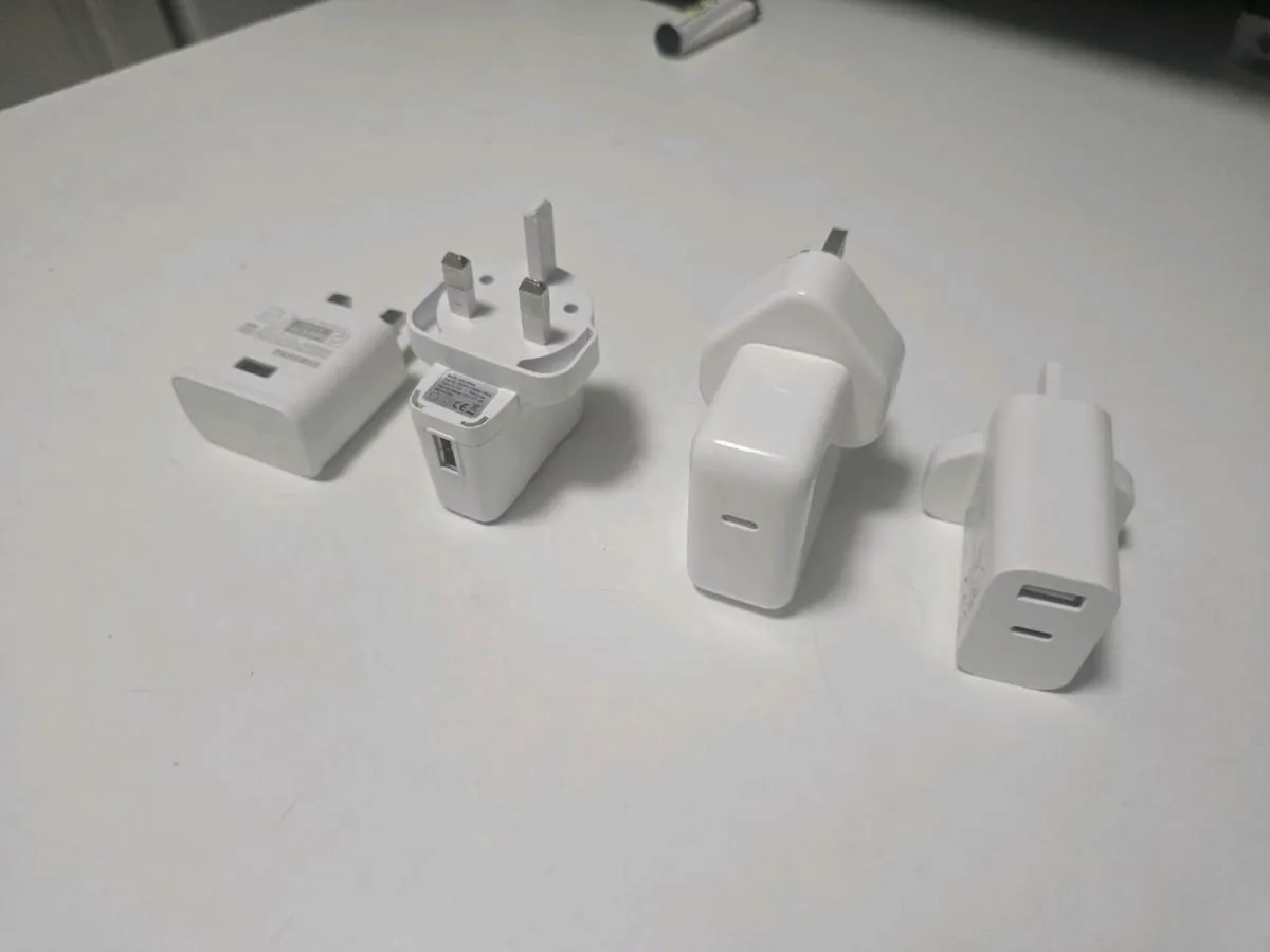 Swapping UK plug chargers for EU plug equivalents