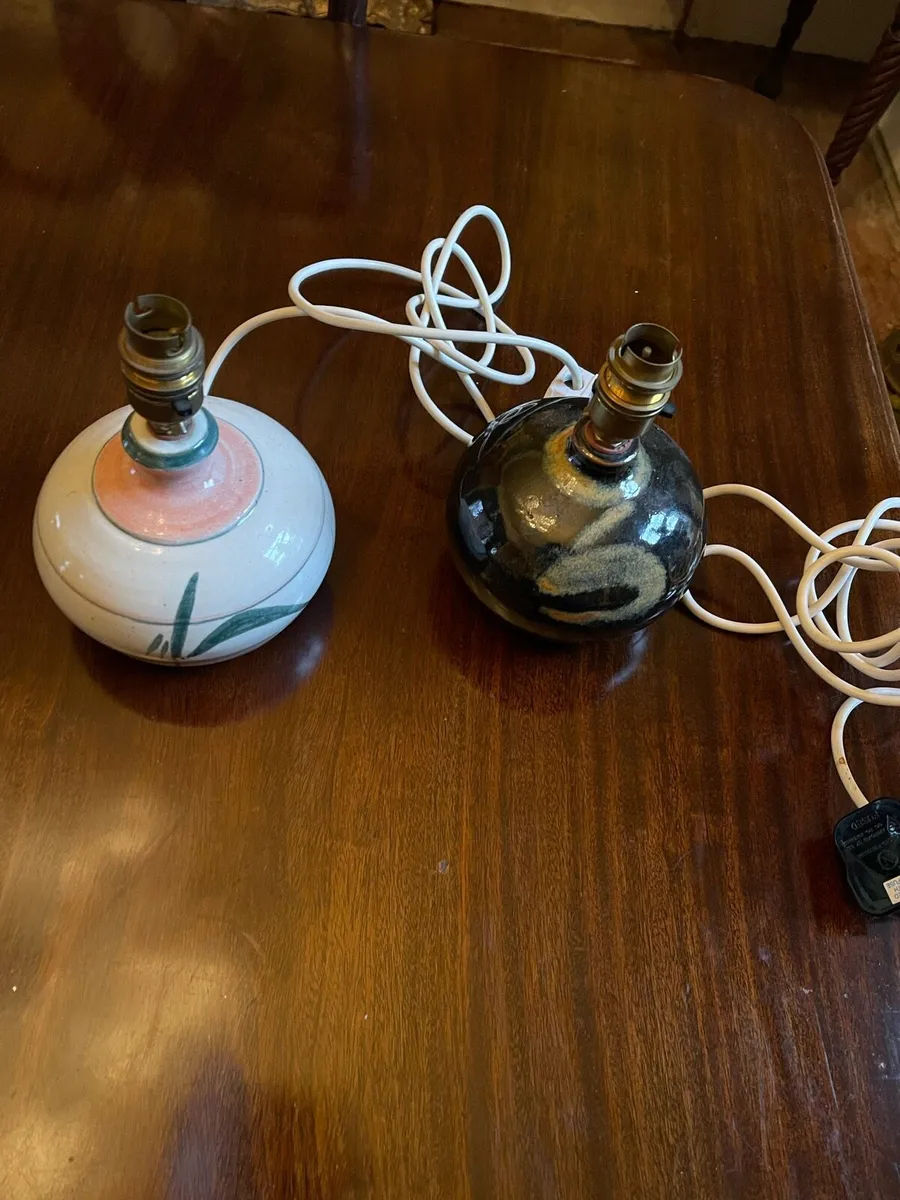 Louis Mulcahy two small lamps - Image 2