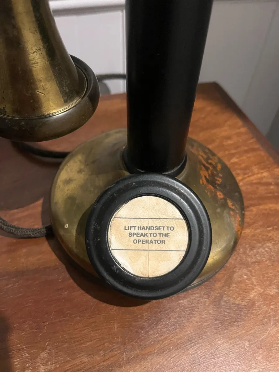 Vintage Candlestick Telephone - Image 2