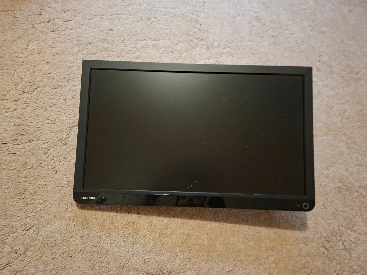 Small Toshiba TV with Wall Bracket - Image 1