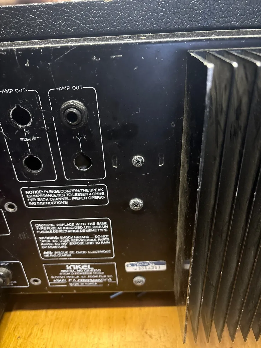 Inkel stereo powered mixer - Image 2