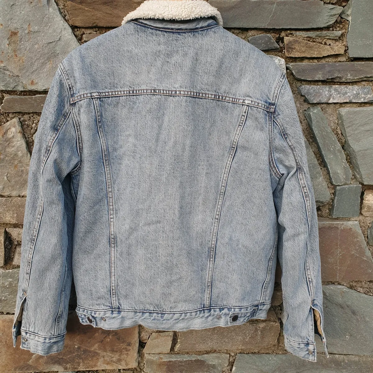 Levi's sherpa denim trucker jacket - Image 2