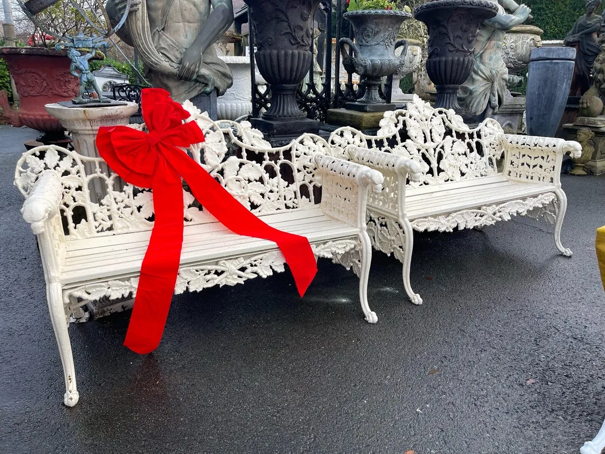 Heavy cast iron garden bench 🎄🎄🎄 - Image 2