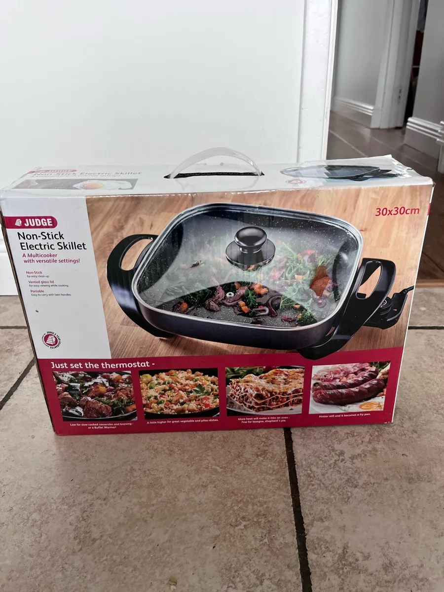 Non stick electric skillet pan