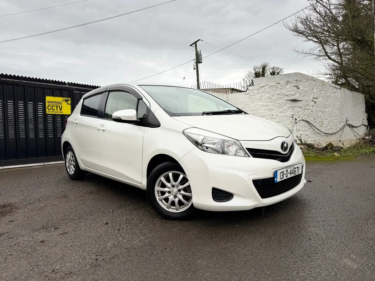 2013 TOYOTA VITZ. LOW MILEAGE. AUTO 1.3L NEW NCT - Image 1
