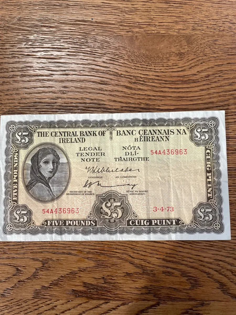 Old Irish bank notes - Image 1
