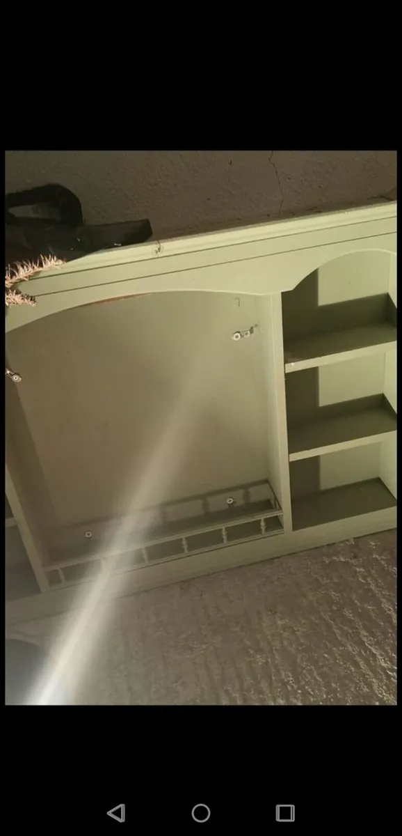 Solid Pine (Painted Green)Bathroom Uni - Image 1