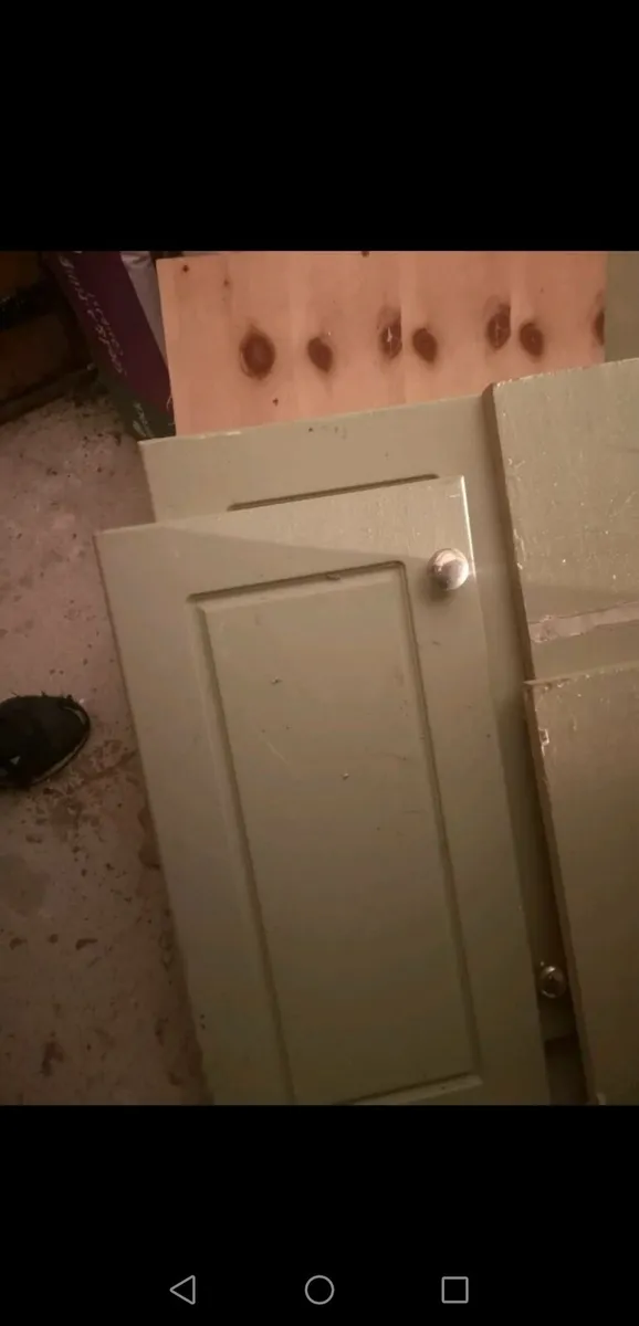 Solid Pine (Painted Green)Bathroom Uni - Image 3