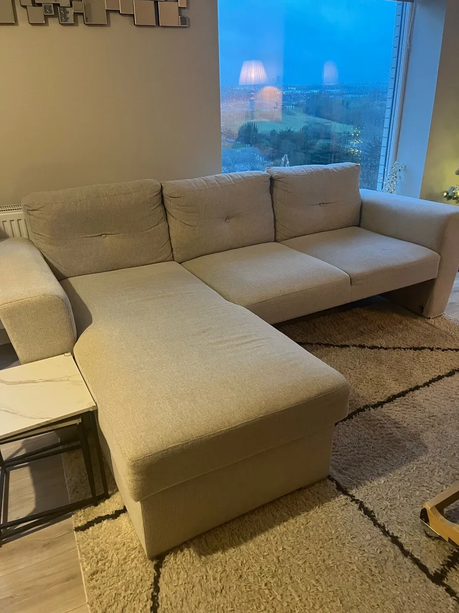 Pull out fabric sofa ( L Shape) - Image 4