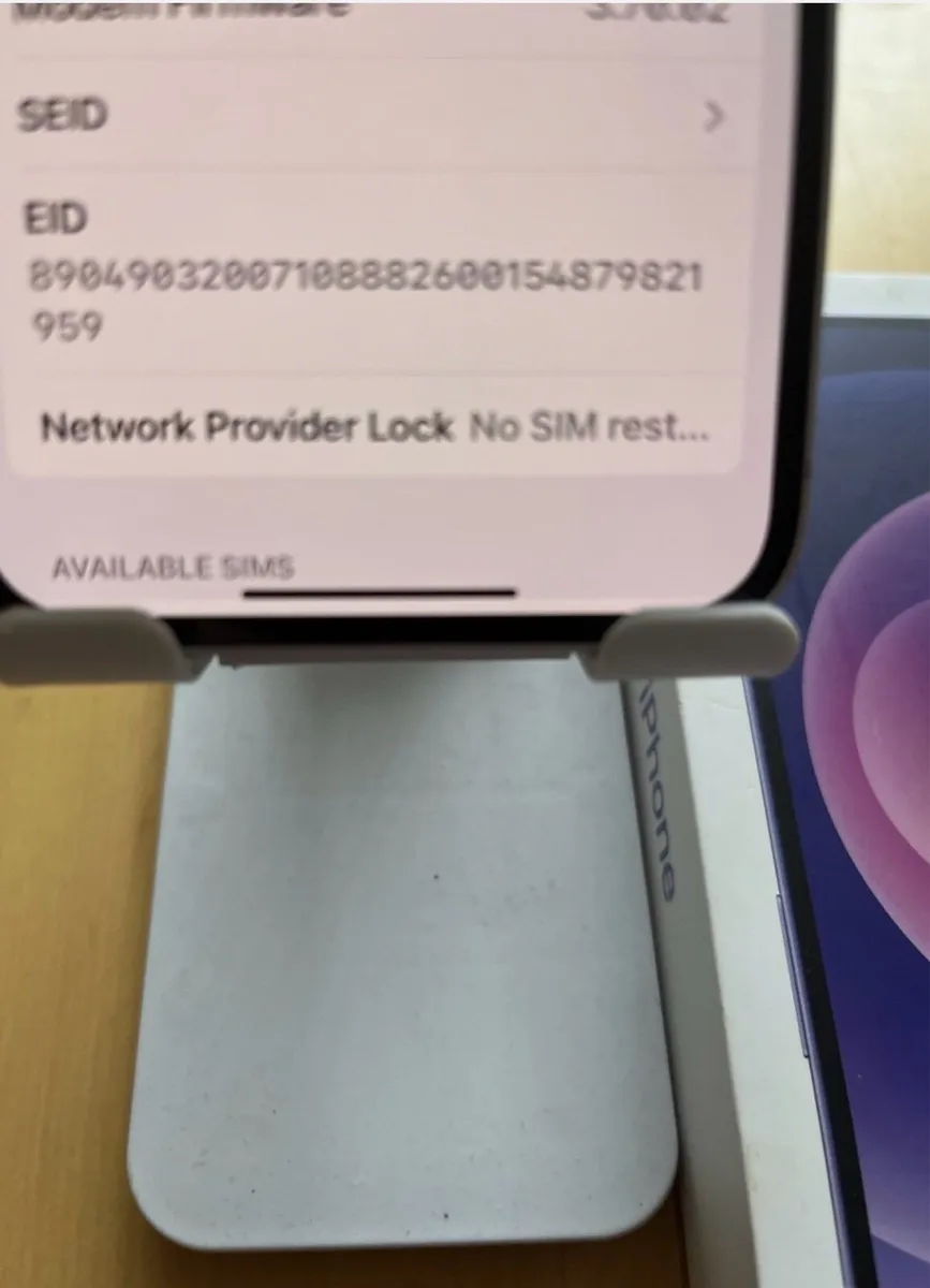 iPhone 14 purple 128GB unlocked - Image 4