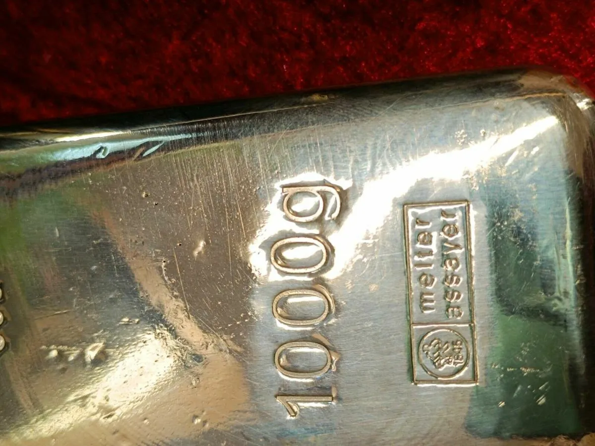 Fine Silver Bar 1 kg Melter Assayer - Image 2