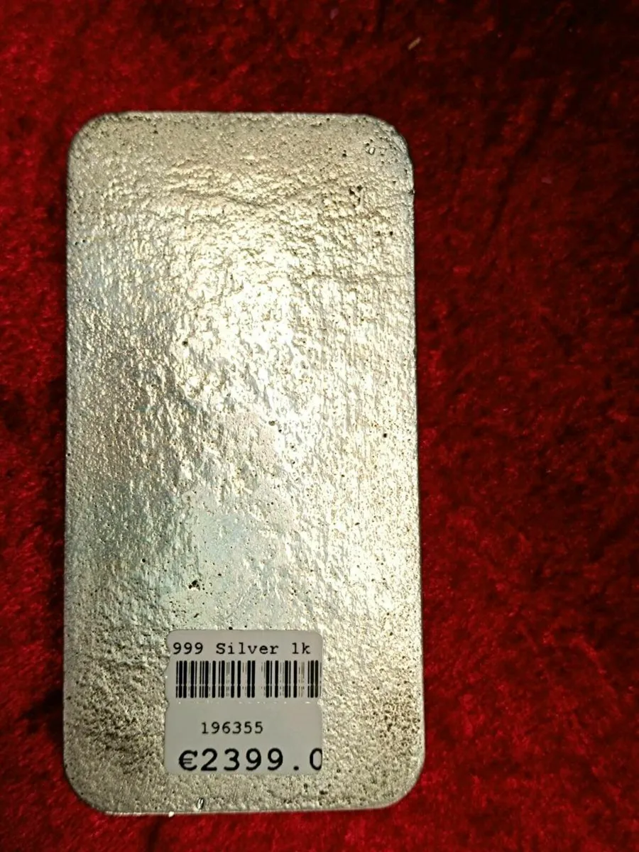 Fine Silver Bar 1 kg Melter Assayer - Image 4