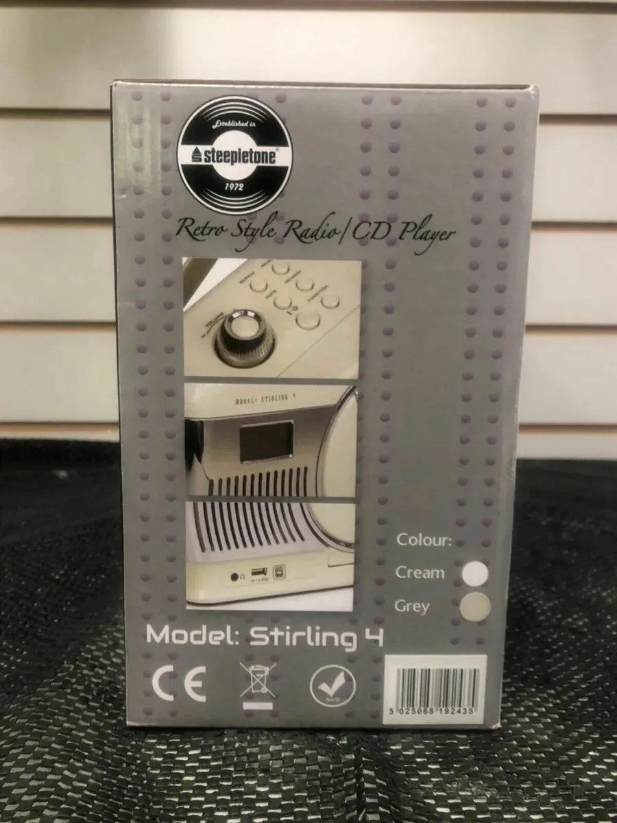 Retro Style Radio | CD Player - Image 2