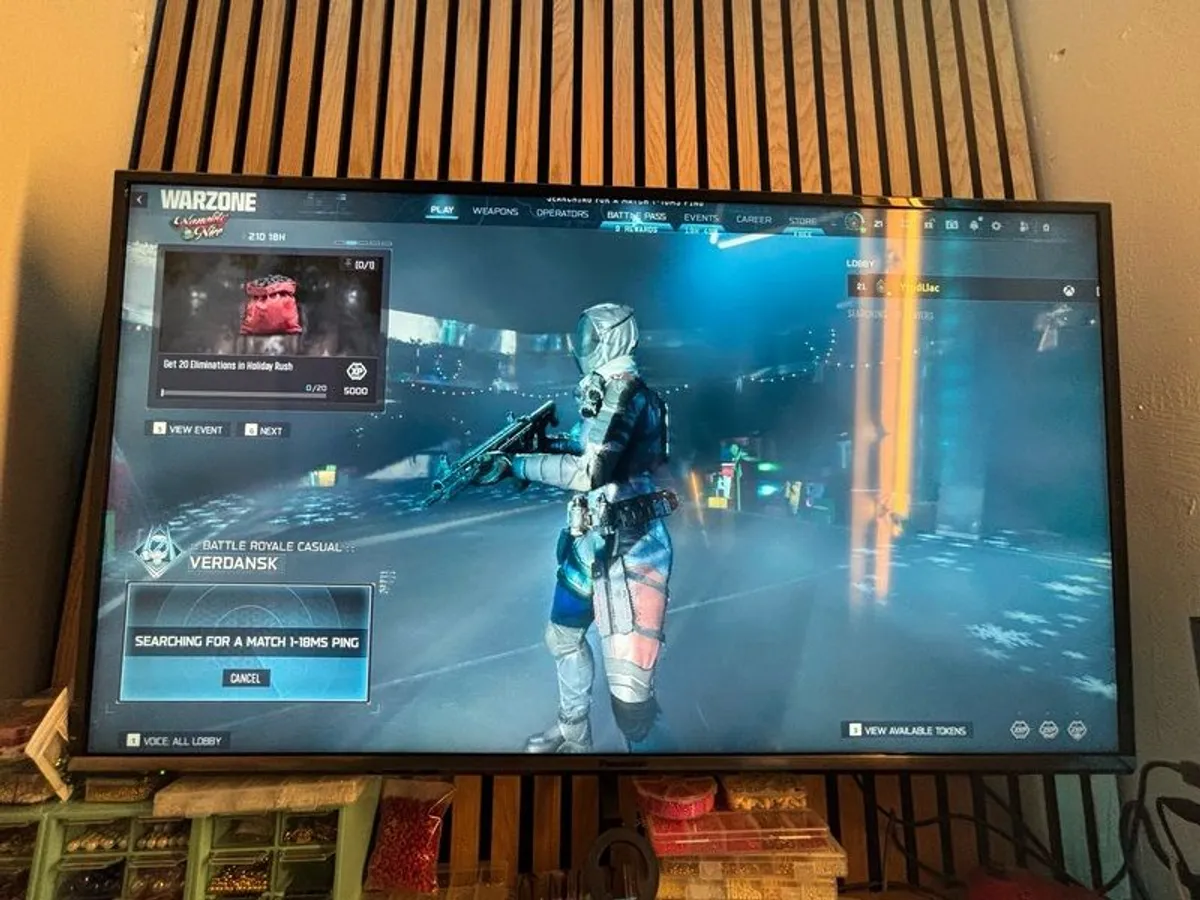 46"Panasonic TV with Wall mount included - Image 1