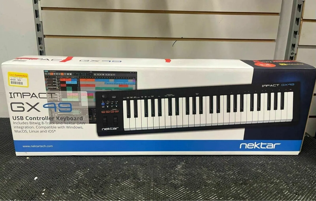 Nektar Impact GX49 Midi Keyboard - Image 1