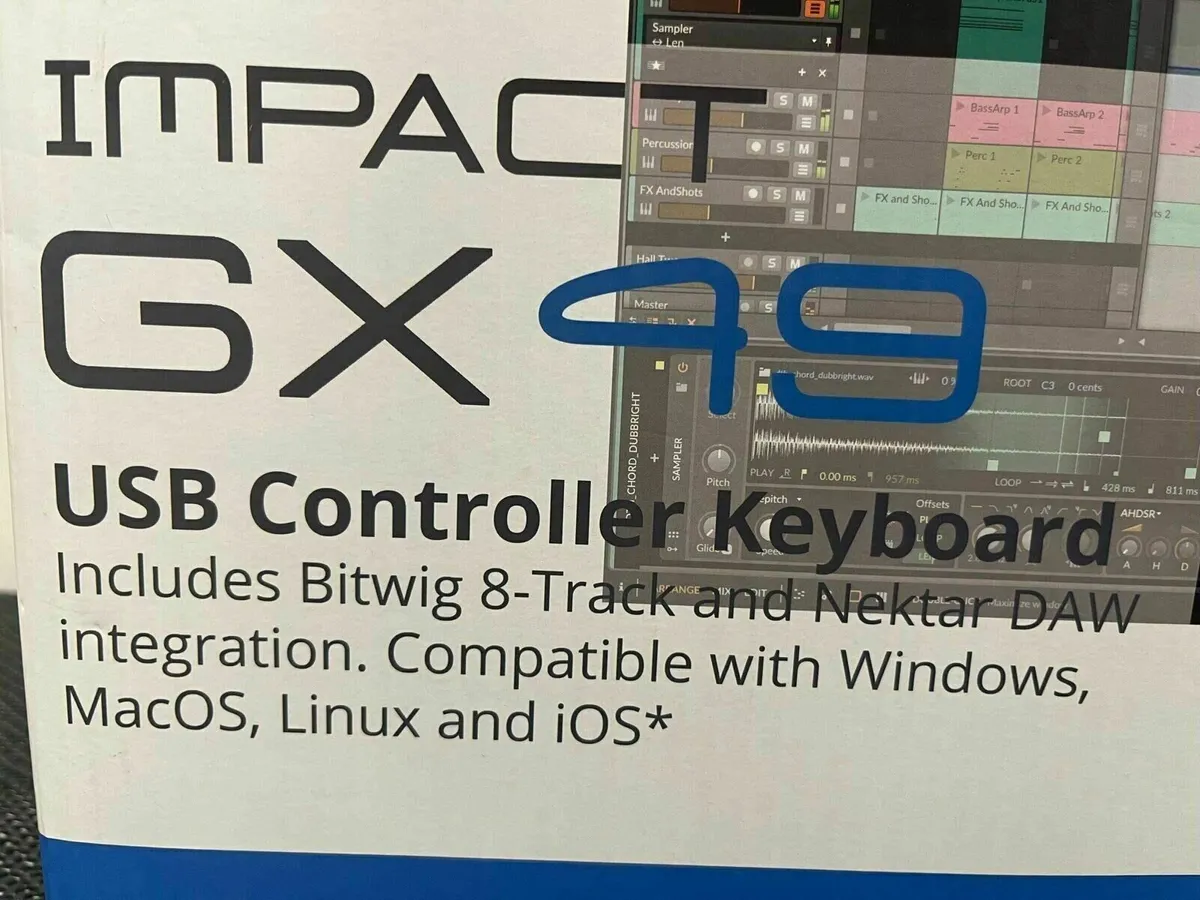 Nektar Impact GX49 Midi Keyboard - Image 2