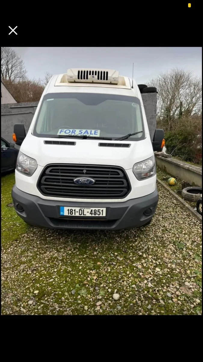 2018 Transit Custom Jumbo Fridge Van - Image 1