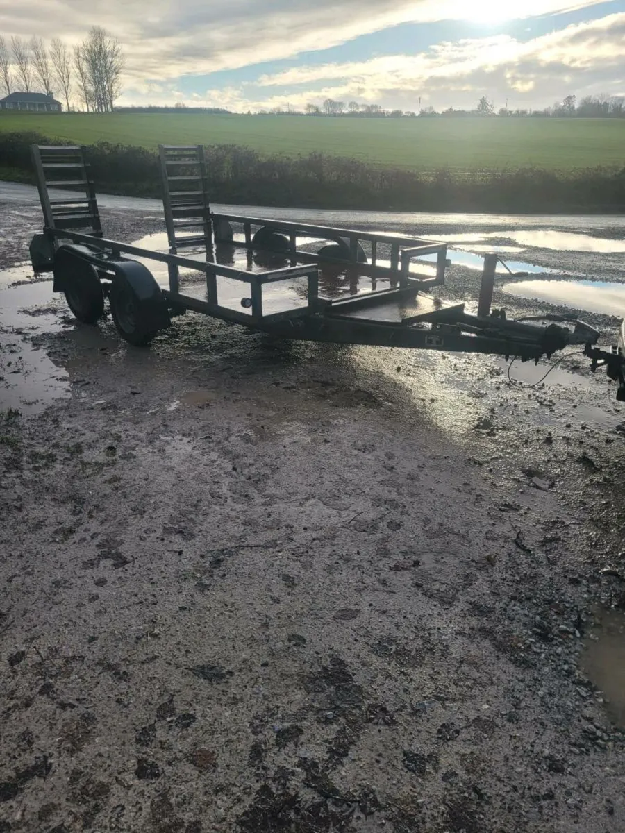 Ifor Williams 10x6 plant trailer fully serviced - Image 2