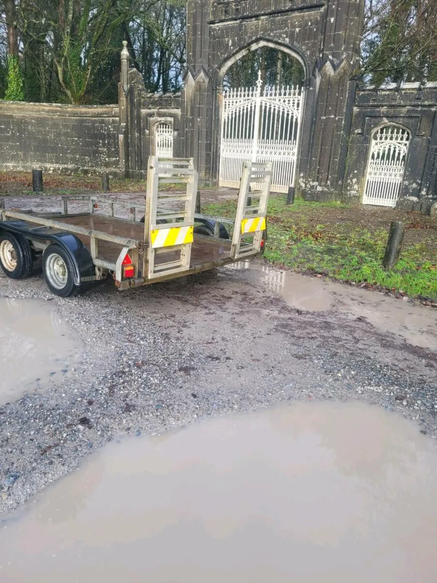 Ifor Williams 10x6 plant trailer fully serviced - Image 3
