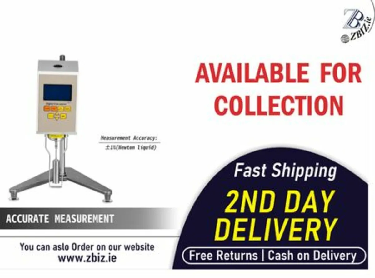Digital Rotary Viscometer LCD NDJ-5S 8S 9S Lab. - Image 1