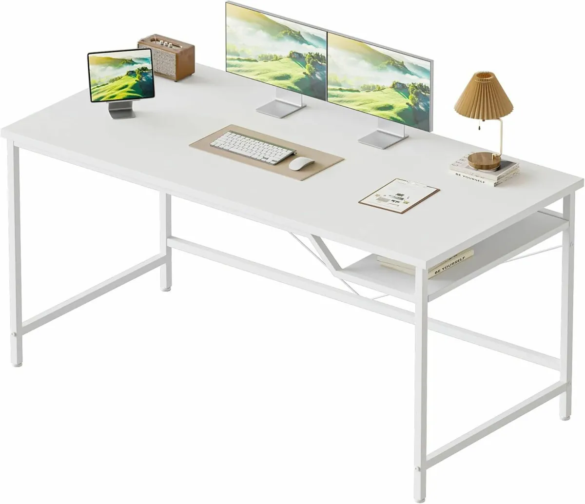 120 cm Computer Desk, Gaming Desk Office, Study - Image 1