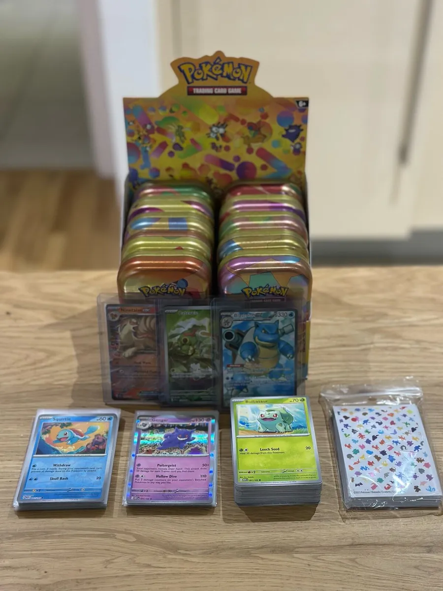 Pokemon 151 Mini Tin / Base Set - Image 1