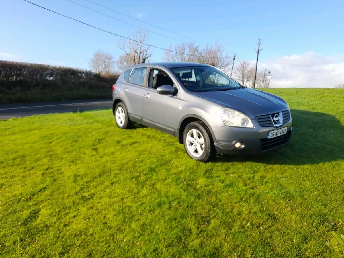 2008 DIESEL NISSAN QASHQAI NCT + TAX - Image 1