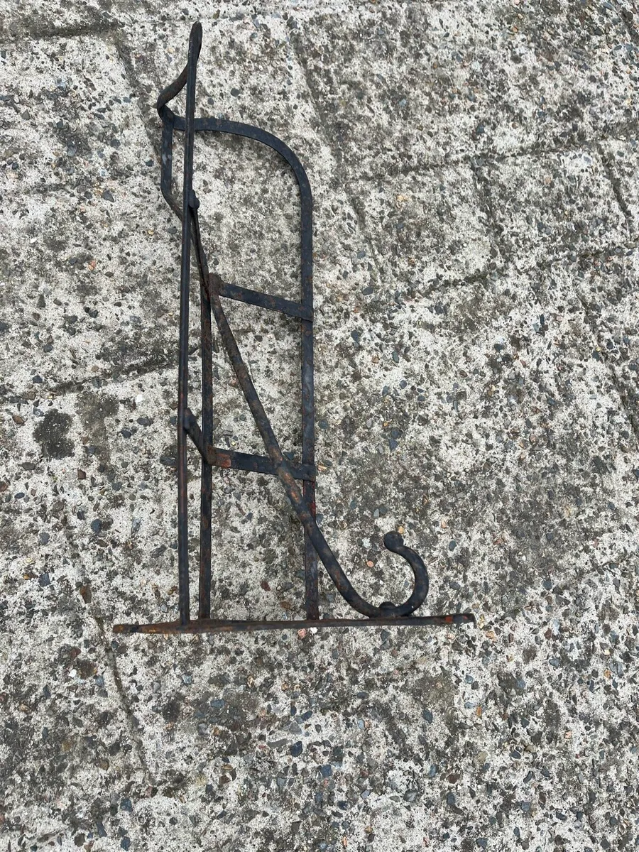 Wrought Iron Saddle Rack - Image 2