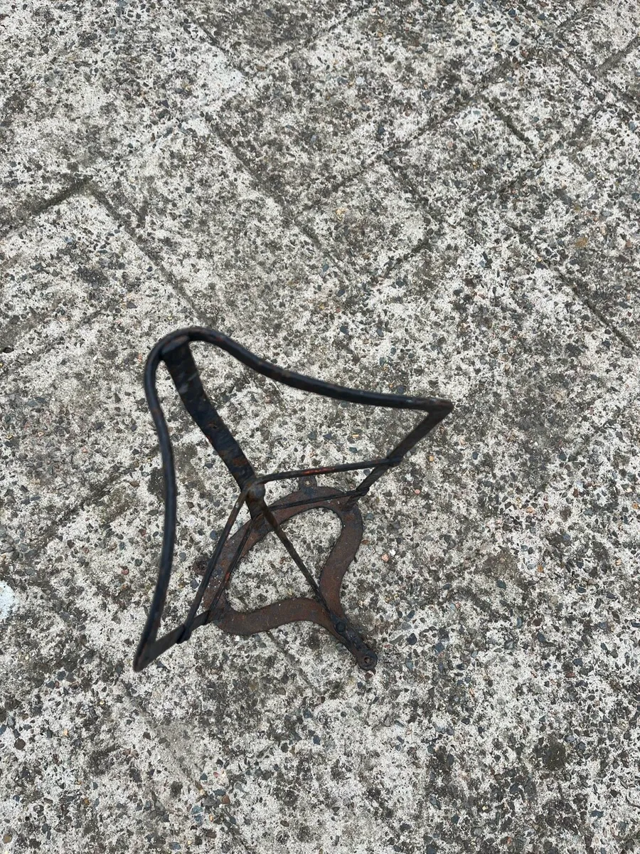 Wrought Iron Saddle Rack - Image 3