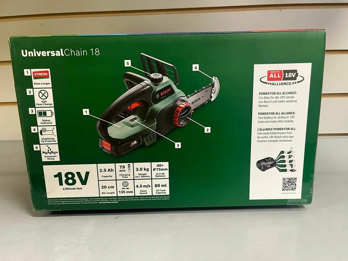 Bosch Chainsaw - Image 3