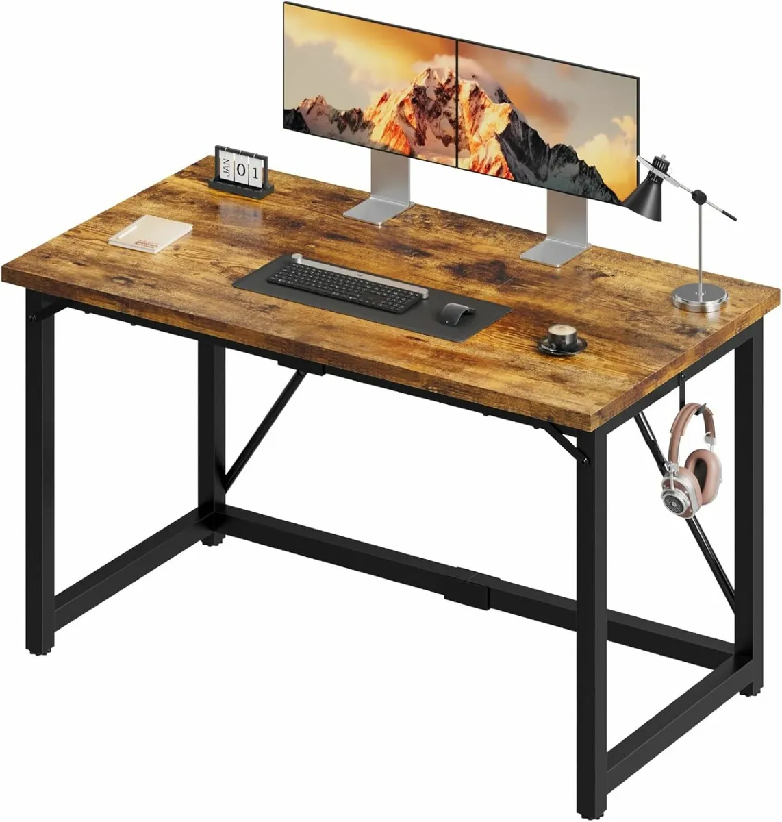 Computer Desk 120 x 50 cm, Home Office desk Study - Image 2