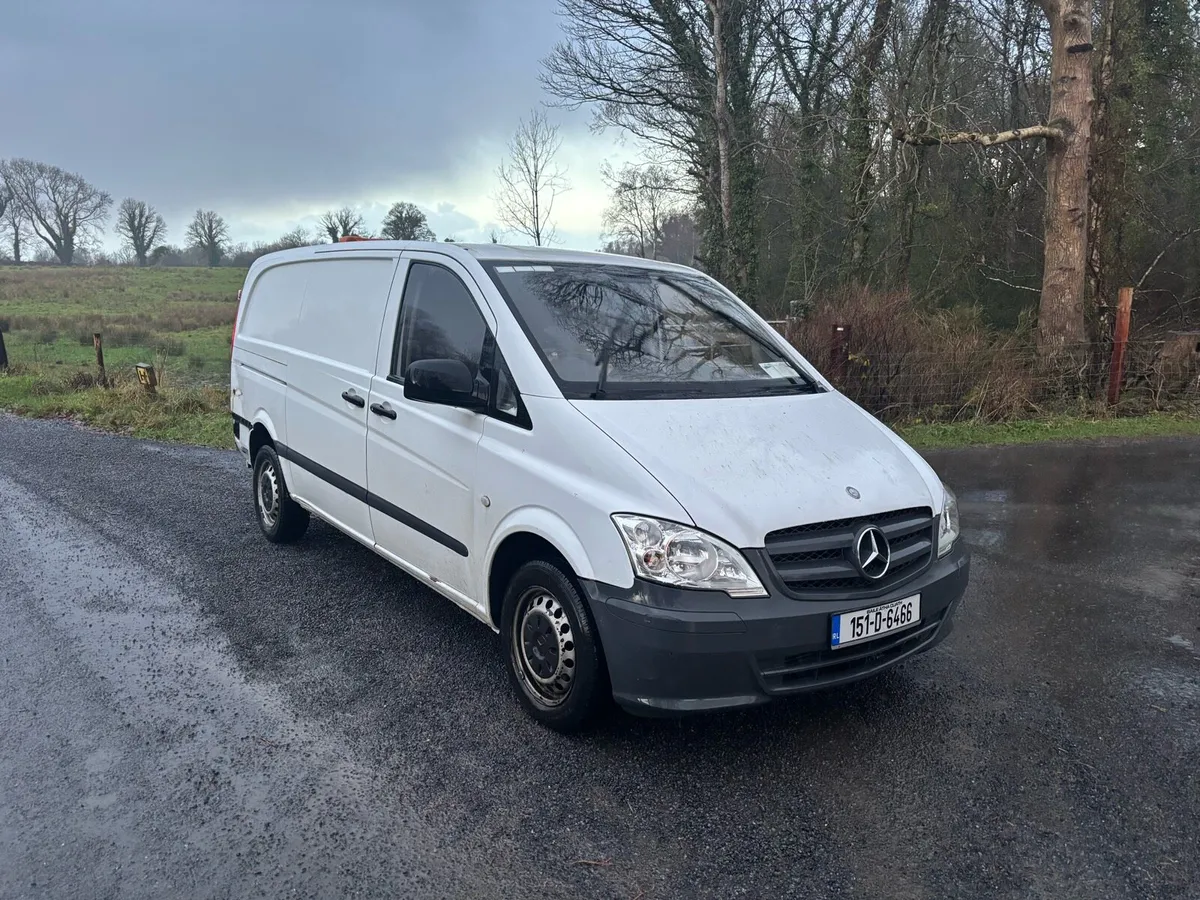 2015 Mercedes Vito 2.1 LWB With Only 77.000 Km - Image 1