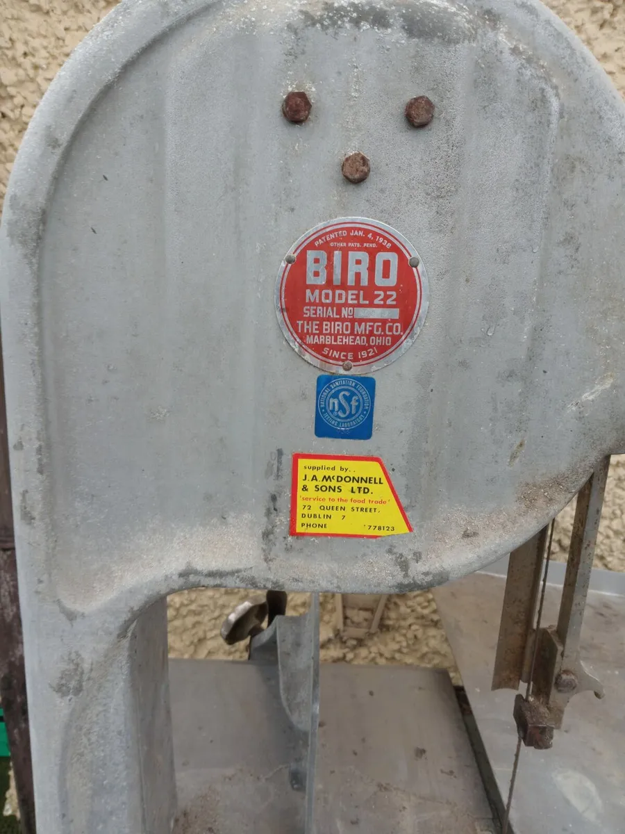 Butchers bandsaw saw - Image 3