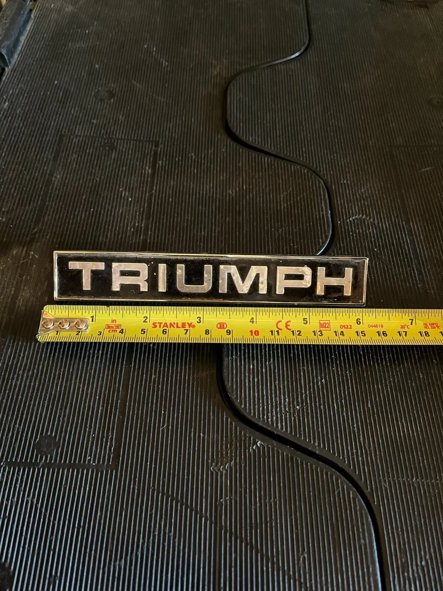 Triumph Name Badge - Image 3