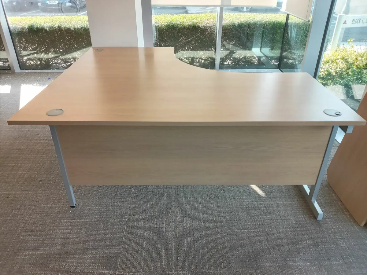 10 x Large Corner Office Desks for Sale - Image 1