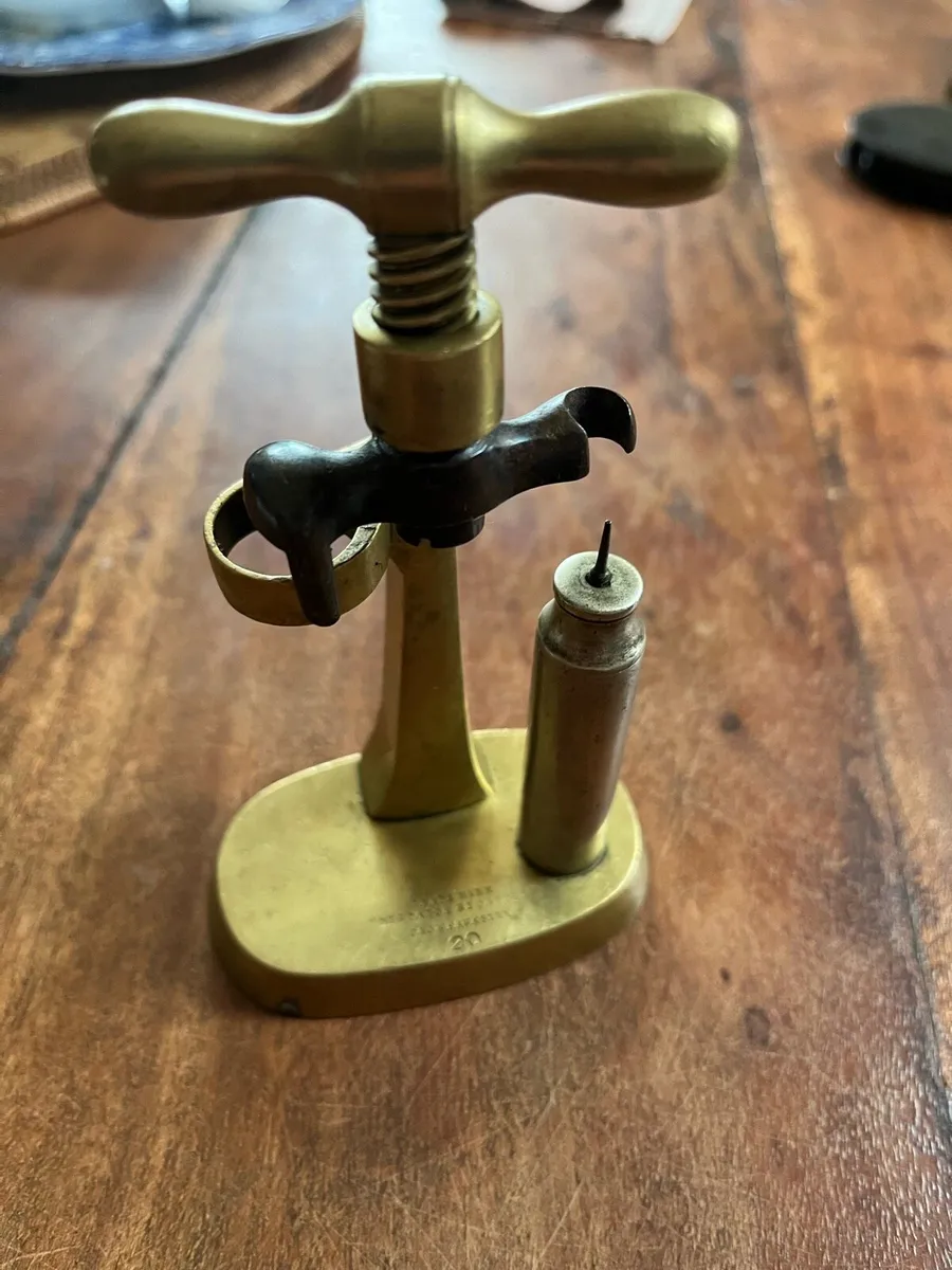Antique Cartridge Recapping Tool - Image 1