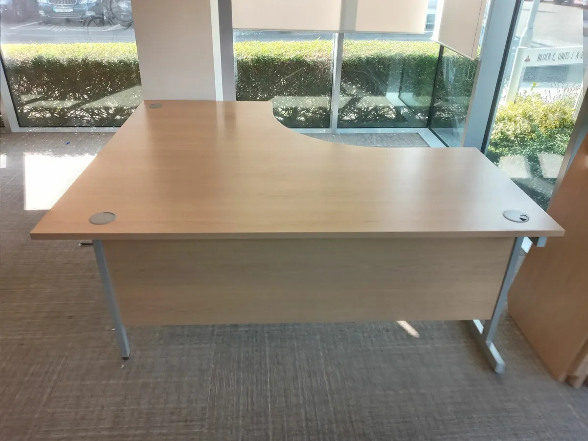 10 x Large Corner Office Desks for Sale - Image 1