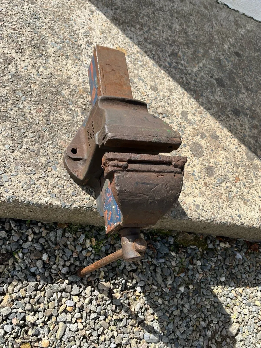 Vintage Record Vice - Image 1